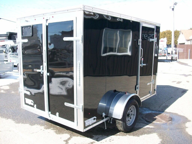 2025 Weberlane CARGO 6' X 10' V-NOSE 1 ESSIEUX 3 PORTES CONTRACT in Cargo & Utility Trailers in Laval / North Shore - Image 4