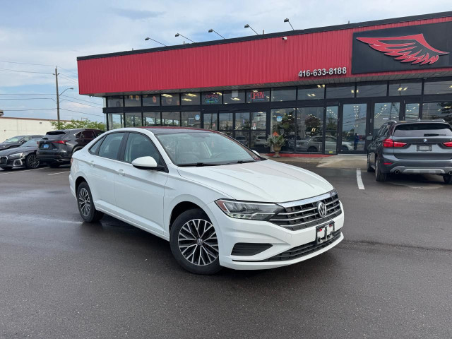2019 Volkswagen Jetta HIGHLINE LEATHER PAN/ROOF A/CARPLAY B/SPOT in Cars & Trucks in City of Toronto