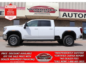 2023 GMC Sierra 3500 SLE PREMIUM X31 OFF RD 4X4, 6.6L DIESEL, LOADED!!