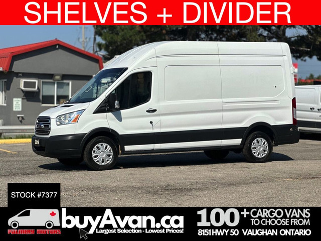 2016 Ford Transit T-350 148" High Roof Shelves + Divider in Cars & Trucks in Mississauga / Peel Region