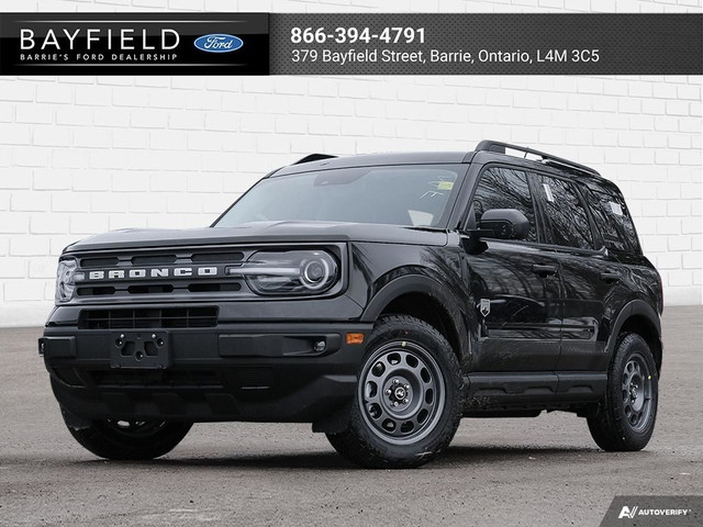 2024 Ford BRONCO SPORT BIG BEND Trailer-Tow | Off-Road | Conveni in Cars & Trucks in Barrie