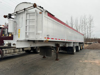 2011 Titan Fully Aluminum 4 Axle Spiff End Dump Trailer 