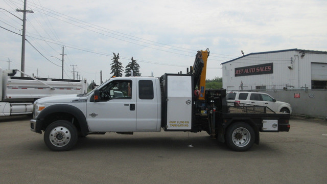 2016 Ford F-550 Extended Cab WITH COMPA 78 BOOM CRANE in Cars & Trucks in Edmonton