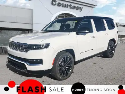 This Jeep Grand Wagoneer has a trusty Twin Turbo Premium Unleaded I-6 3.0 L/183 engine powering this...