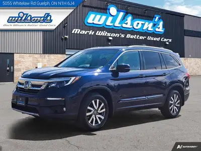 Look at this certified 2019 Honda Pilot EX-L Navi AWD | Leather | Sunroof | Adaptive Cruise | Rear C...