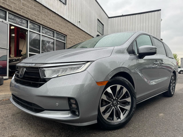 2022 Honda Odyssey EX-L RES, LEATHER, SUNROOF, REAR DVD, LOADED! in Cars & Trucks in Ottawa - Image 3
