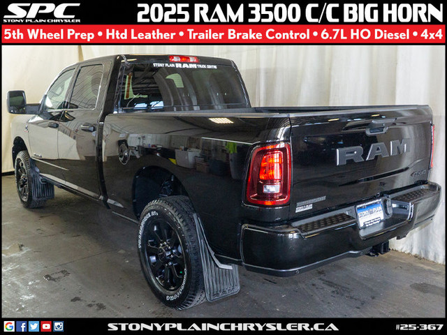 2025 RAM 3500 Big Horn 4x4 Crew Cab 6'4" Box for sale in Cars & Trucks in St. Albert - Image 4