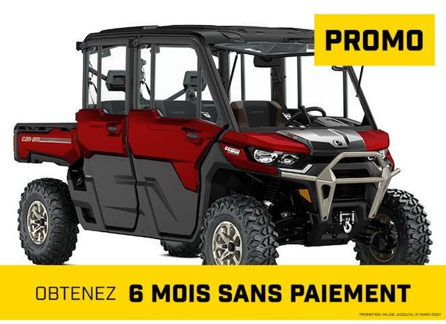 2024 CAN-AM Defender MAX Limited HD10 in ATVs in West Island