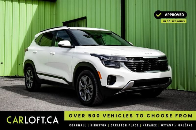 2025 Kia Seltos EX AWD • REMOTE START • HEATED LEATHER • CP/AA in Cars & Trucks in Kingston