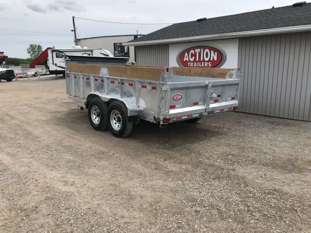 2025 ACTION SERIES MENNONITE MADE DUMP TANDEM AXLE ACTION SERIES in Cargo & Utility Trailers in Hamilton - Image 8