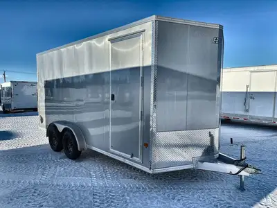 7'4in. X 16' - Rear Ramp, Full Length Recessed Slide Track System w/ Sliding D-Rings & MORE! 2025 E-...