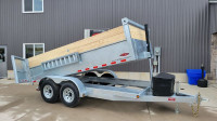 6.5x12 7 Ton Galvanized Dump Trailer - Built in Brantford ON