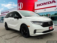 This 2023 Honda Odyssey Black Edition boasts a luxurious Platinum White Pearl exterior and a strikin... (image 7)