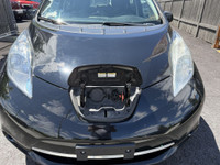 This 2015 Nissan Leaf S is a sleek and practical hatchback that's ready to take you on your next adv... (image 4)