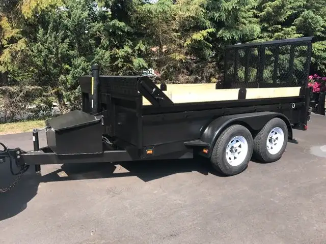 2025 6X10 COMBO 3.5 TON DUMP TRAILER $7499 !!!! TANDEM 3500LB in Cargo & Utility Trailers in Mississauga / Peel Region - Image 3