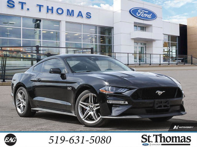  2022 Ford Mustang Leather Heated Seats, GT Performance Package,