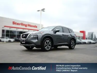 Experience the 2022 Nissan Rogue SV, a versatile SUV perfect for navigating city streets and weekend...