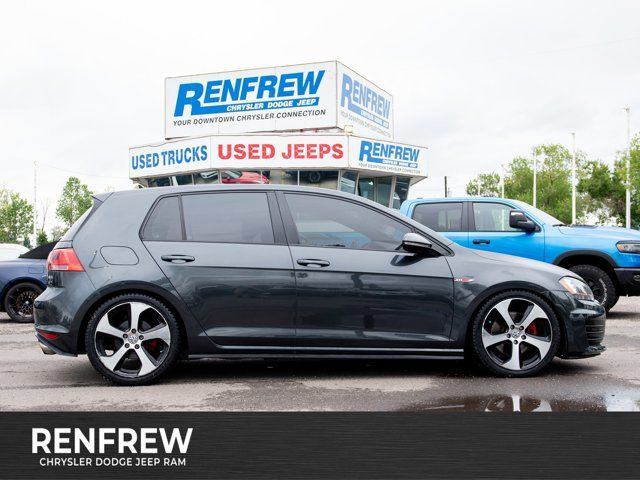 2015 Volkswagen Golf GTI Autobahn DSG, Sunroof, Heated Leather in Cars & Trucks in Calgary