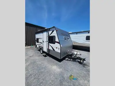 Forest River offers the Cherokee Wolf Pup 16BH bunkhouse travel trailer.As you enter the travel trai...