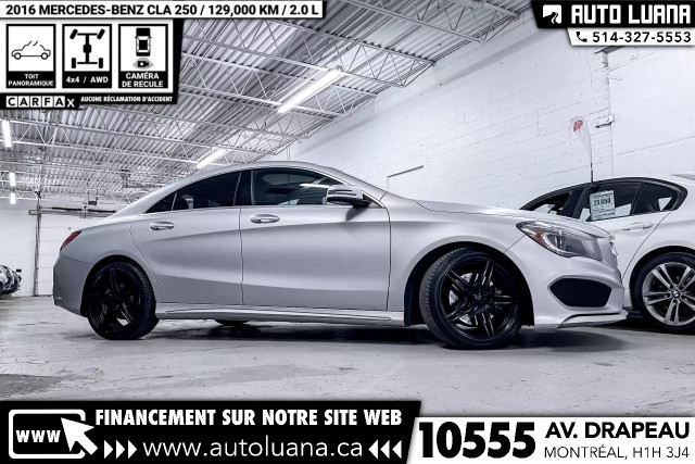 2016 MERCEDES-BENZ CLA-Class CLA250 4 MATIC/TOIT/NAVI/CAMERA in Cars & Trucks in City of Montréal - Image 3