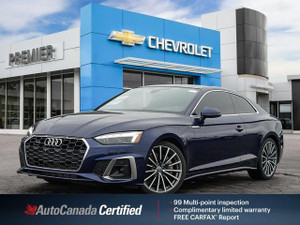 2021 Audi A5 Technik | AWD | Apple Carplay | Heated Steering | Heated Seats