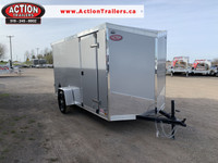 IRON SERIES 6x12 ENCLOSED CARGO WITH REAR DOUBLE BARN DOORS!