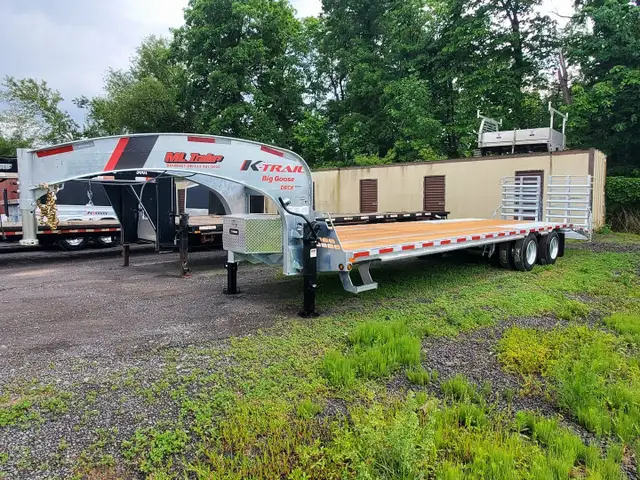 2025 K-TRAIL 25 + 5 30K Gooseneck Equipment Trailer in Cargo & Utility Trailers in Ottawa - Image 2