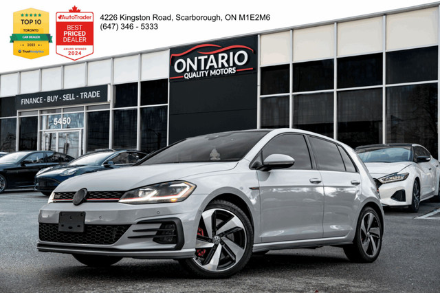 2018 Volkswagen Golf GTI 6-SPEED MANUAL | LEATHER INT | NAVI | S in Cars & Trucks in City of Toronto