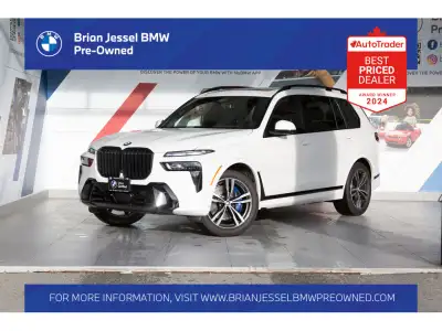 2024 BMW X7 xDrive40i AWD 8-Speed Automatic 3.0L I6 DOHC 24V EXTERIOR MINERAL WHITE METALLIC INTERIO...