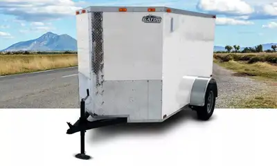 FINANCING AVAILABLE Call 902-623-0955 IN STOCK Width 5 ft. Total Width 80'' Lenght 8 ft. + 24in V-NO...