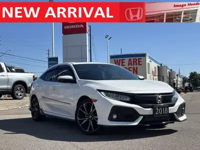 The 2018 Honda Civic Sport Hatchback is a bold blend of turbocharged performance and sporty style. U...