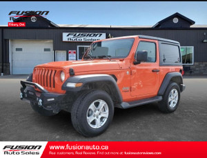 2019 Jeep Wrangler Sport S 4x4-V6-REMOTE START-HEATED SEATS-BLUETOOTH