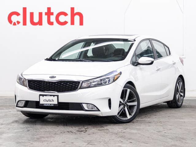 2017 Kia Forte SX w/ Front Heated Seats, Rearview Cam, Cruise Co in Cars & Trucks in Ottawa