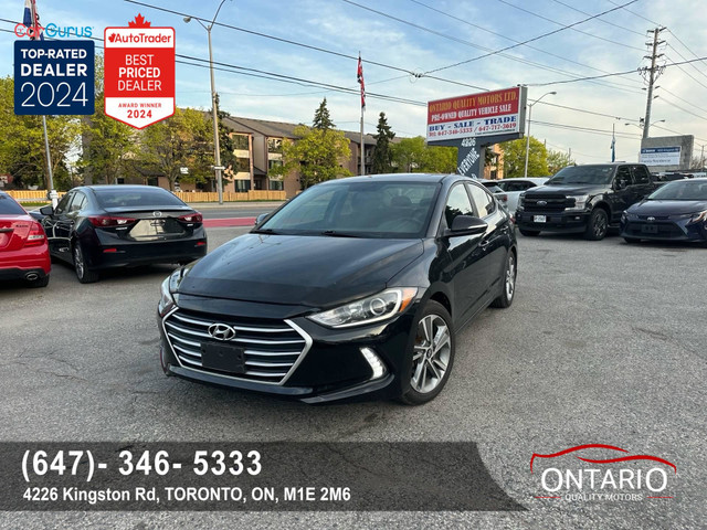 2017 Hyundai Elantra GLS | Sunroof | Push to Start in Cars & Trucks in City of Toronto