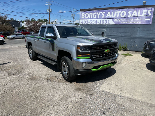 2016 Chevrolet Silverado 1500 4WD Double Cab 143.5" LTZ w/1LZ in Cars & Trucks in Calgary - Image 2