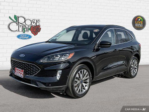 2022 Ford Escape Titanium | Heated Seats & Wheel | Remote Start | Front & Rear Parking Sensors |