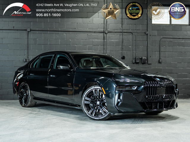 2023 BMW 7 Series 760i/HUD/PANO/MASSAGE/B&W/360CAM/CLEAN CARFAX in Cars & Trucks in Mississauga / Peel Region