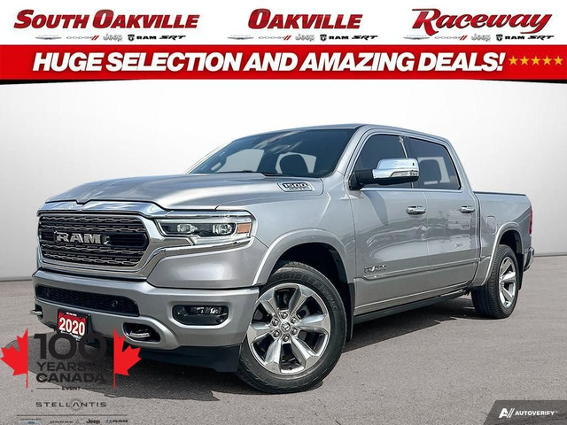 2020 Ram 1500 LIMITED CREW CAB | CARPLAY | CLEAN CARFAX | LOW KM in Cars & Trucks in Oakville / Halton Region