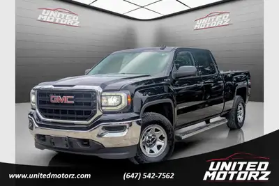 2017 GMC Sierra K1500 V8 4WD CERTIFIED NO ACCIDENTS This 2017 GMC Sierra offers a powerful and refin...