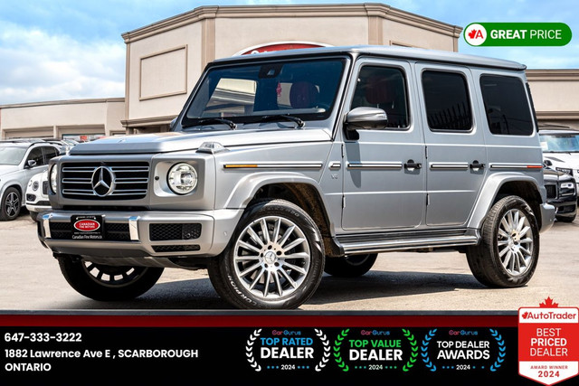 2023 Mercedes-Benz G-Class G 550 4MATIC AMG PKG RED INT ONE OWNE in Cars & Trucks in City of Toronto - Image 2