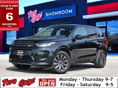 2020 Land Rover Discovery Sport R-Dynamic SE Black *PANORAMIC ROOF*, *BLUETOOTH*, *AUTOMATIC*, *MARK...