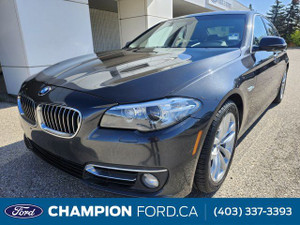 2016 BMW 5 Series 528i xDrive|LEATHER STEERING WHEEL|ADAPTIVE HEADLIGHTS|MOONROOF