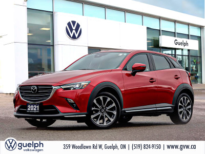 2021 Mazda CX-3 GT |App-Connect, Heated Steering, Heads-Up Displ