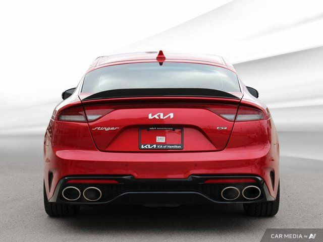 2023 Kia Stinger GT Limited | Low Kms | California Red | Cpo in Cars & Trucks in Hamilton - Image 4