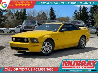 2005 Ford Mustang GT V8 Convertible Automatic RWD 5-Speed Automatic with Overdrive 4.6L V8 OHC 24V M...