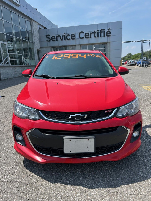 2018 Chevrolet Sonic RS TURBO SPORT SUNROOF MAG JUPES FOG APPLE  in Cars & Trucks in City of Montréal - Image 2