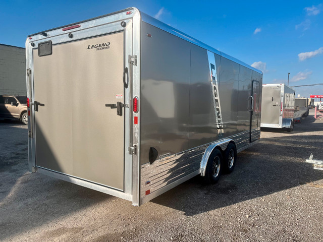 LEGEND 8X24 DELUXE SNOW DRIVE IN / DRIVE OUT in Cargo & Utility Trailers in Leamington - Image 4