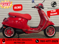 2022 Vespa Elettrica Red 70 km/h (Sales)