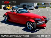 1999 Plymouth PROWLER CONVERTIBLE / HOT ROD / LOOK INCROYABLE / 