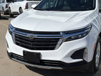 This 2022 Chevrolet Equinox LT featured in Summit White with a Jet Black interior has a 1.5L Turbo e... (image 2)